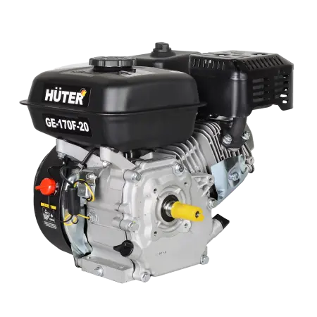 Двигатель бензиновый GE-170F-20 HUTER 70/15/2
