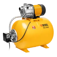 Насосная станция DENZEL PSL1100X, 1100 Вт, 3600 л/ч, ресивер 50 л, подъем 45 м, нержавейка 97311