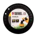 Леска для триммера DENZEL 96285 звезда, 2,0мм х 374м, на DIN катушке FLEX CORD 96285 96285