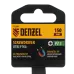Отвертка DENZEL PZ3x150 мм, CrV, трехкомпонентная рукоятка 12209