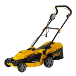 Газонокосилка электрическая DENZEL GM-2000, 2000 Вт, ширина 43 см, 6 уровней, 45 л 96618
