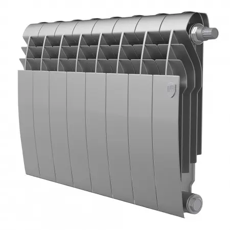 Радиатор Royal Thermo BiLiner 350 /Silver Satin VDR - 8 секц. RTBSSVDR35008