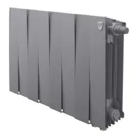 Радиатор Royal Thermo PianoForte 300 Silver Satin VDR80 - 8 секц. RTPSSVDR80300