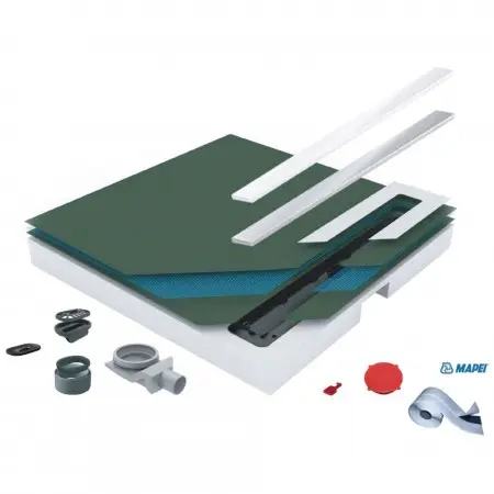 Поддон душевой PESTAN Confluo Board UNI 1200 со встроенный лотком Frameless Line 550 40007822SS_PE