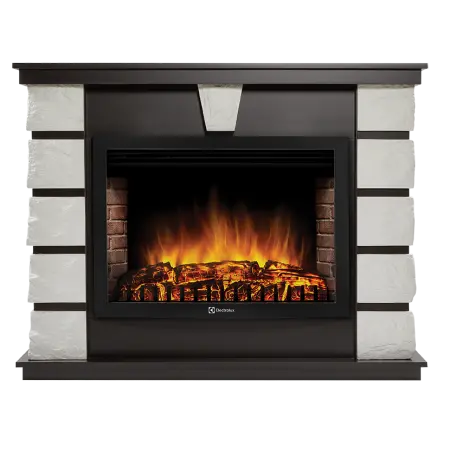 Портал Firelight Excalibur 30 камень белый, шпон венге Excalibur 30 