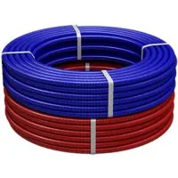 Труба гофрированная Royal Thermo 25 мм (для труб d20 Pex; d16 МП), синяя RTE 05.120_50