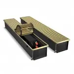 Конвектор внутрипольный Royal Thermo ATRIUM-150/200/1800-DG-U-AU RT-A-150/200/