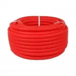 Труба VALFEX гофрированная CorrugatedPipe 25мм (50), красная 14524161
