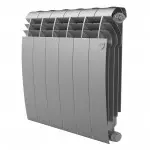 Радиатор Royal Thermo BiLiner 500 Silver Satin - 6 секц. RTBSS50006