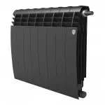 Радиатор Royal Thermo BiLiner 500 /Noir Sable VDR - 8 секц. RTBNSVDR50008