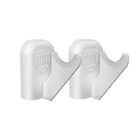 Комплект настенных регулируемых кронштейнов Royal Thermo Design 80, белые RTD80W