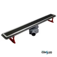 Лоток душевой PESTAN Confluo Premium Line 550 Black Glass 13000292_Pest