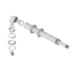 Комплект коаксиальный универсальный Royal Thermo АНТИЛЕД 60/100 - 1000мм RTF01.040