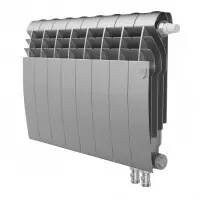Радиатор Royal Thermo BiLiner 350 /Silver Satin VR - 8 секц. RTBSSVR35008