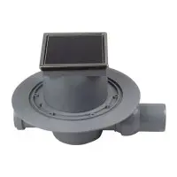 Трап точечный PESTAN Confluo Standard 10х10 Dry 2 Black Glass 13000102_Pest