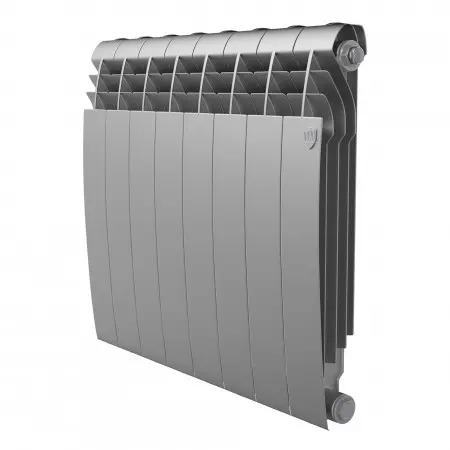 Радиатор Royal Thermo BiLiner 500 Silver Satin - 8 секц. RTBSS50008