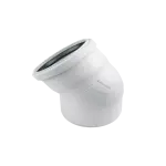 Отвод диаметром 40/45гр REHAU RAUPIANO PLUS 11230841002