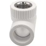 Тройник THERMOLIGHT комбинированный PP-R ВР 25х1/2х25 белый (10/100)