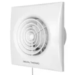 Вентилятор вытяжной Royal Thermo Sunrise RAFR 120 PT с тяговым выключателем и таймером