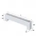 Конвектор напольный Royal Thermo STEP-180/180/1200-3-N-WT-LG-NA