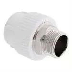 Муфта РОСТерм PPR комбинированная, под ключ НР 50-1 1/2", белый