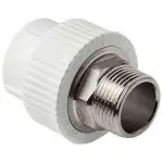 Муфта РОСТерм PPR комбинированная, под ключ НР 75-2 1/2", белый
