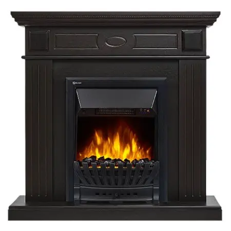 Портал Firelight Bianco Classic черная эмаль