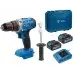 Аккум. дрель-шуруповерт BULL SR 1802 в чем. XLTpro БЕСЩЕТ., 18 В, 80 Н*м, 2*4 А*ч, БЗП 13 мм
(шурупы до 10 мм)