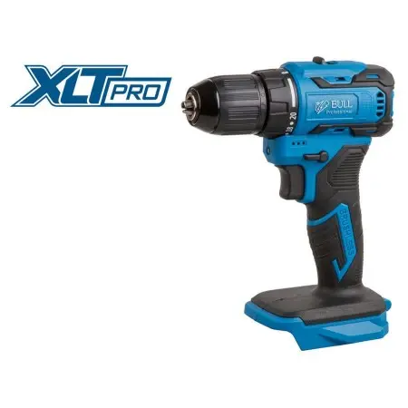 Аккум. дрель-шуруповерт BULL SR 1804 в кор. XLTpro SOLO БЕСЩЕТ., Импульс., 18 В, 45 Н*м
(шурупы до 10 мм)