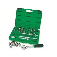 Набор головок 1/2" 8-32мм 24предм. 6гр. TOPTUL (GCAI2404)