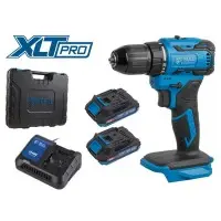 Аккум. дрель-шуруповерт BULL SR 1804 в чем. XLTpro БЕСЩЕТ., Импульс., 18 В, 45 Н*м, 2х2 А*ч, з/у 2 А
(шурупы до 10 мм)
