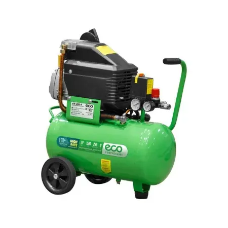 Компрессор ECO AE-251-3 коаксиальный
(235 л/мин, 8 атм, коаксиальный, масляный, ресив. 24 л, 220 В, 1.50 кВт)