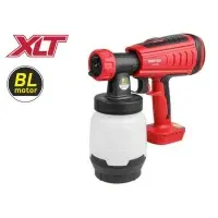 Аккум. краскораспылитель WORTEX CPS 1808 в кор. ALL1 SOLO БЕСЩЁТ.ДВИГ., 18В, 1000 мл/мин, 0.8 л бак
(БЕСЩЁТ.ДВИГ., 18 В, БЕЗ АКБ И ЗУ, 1000 мл/мин, 0.8 л бак, 2.5 мм сопло, 50 DIN)