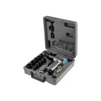 Пневмогайковерт 1/2" DGM DTW-7012 с лубрикатором и головками
(580 Нм; Ударный мех-м: twin hammer; 7000 об/мин; Макс.резьба: М18; 220 л/мин;)