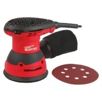 Эксцентриковая шлифмашина WORTEX RS 1235 E в кор. 320 Вт, 125 мм, 6000 - 13000 об/мин
(Регулировка оборотов, Амплитуда колебаний, мм: 2,5)