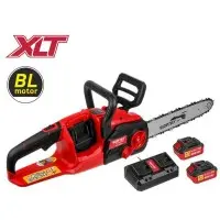Аккум. пила цепная WORTEX CEC 3536-1 шина 35 см (14"), 3/8" LP, 1.3 мм  с акб и зу ALL1 МЕГА АКЦИЯ
(БЕСЩЕТ.ДВИГ., с 2-мя 4 Ач акб и двухслотовым зу, 36 В (18+18))