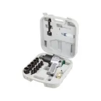 Пневмогайковерт 1/2" ECO AIW-610 с лубрикатором и головками
(580 Нм; Ударный мех-м: twin hammer; 7000 об/мин; Макс.резьба: М18; 220 л/мин;)