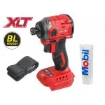 Аккум. ударный гайковерт/винтоверт WORTEX CWR 0218 в кор. XLT SOLO БЕСЩЕТ., 18 В, 220 Н*м
(внутр. шестигр. 1/4", вес 0,92 кг)