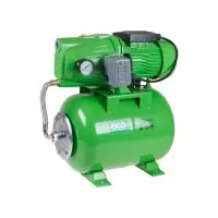Станция водоснабжения автоматическая ECO GFI-904
(900 Вт, 3100 л/ч, 42 м, 4.8 атм макс, корпус насоса чугун, бак 24 л)