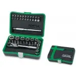 Набор головок MINI 1/4" 45предм. 6гр. TOPTUL (GADW4501)