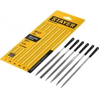 STAYER  140 мм, 6 предм., Набор надфилей (1603-10-H6_z02)