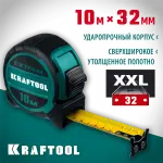 KRAFTOOL Extrem 10м х 32мм, Рулетка со сверхшироким полотном (34127-10)