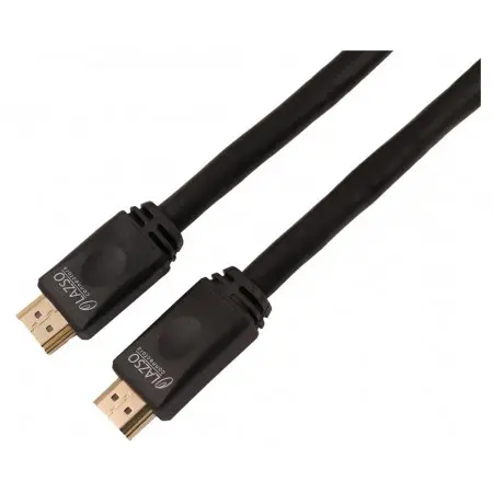 Кабель аудио-видео LAZSO WH-111 HDMI (m)/HDMI (m) 20м. позолоч.конт. черный (WH-111(20M))
