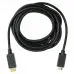 Кабель аудио-видео Buro v. 1.2 DisplayPort (m)/HDMI (m) 5м. позолоч.конт. черный (BHP DPP_HDMI-5)