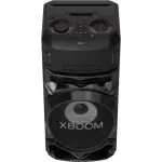 Микросистема LG ON77DK черный CD CDRW DVD DVDRW FM USB BT