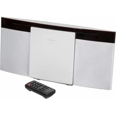 Микросистема Panasonic SC-HC200EG-W белый 20Вт CD CDRW FM USB BT
