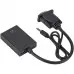 Переходник аудио-видео Premier 5-982-0.15 VGA (m)/HDMI (f)/Jack 3.5 (f) 0.15м. черный