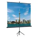 Экран на треноге Lumien 160x160см Eco View LEV-100105 1:1 напольный рулонный