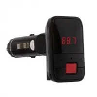 Автомобильный FM-модулятор Ritmix FMT-A745 черный SD BT USB (15119074)