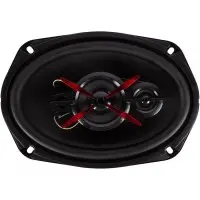 Колонки автомобильные Kicx ST 693 200Вт 92дБ 4Ом 16x24см (6x9дюйм) (ком.:2кол.) коаксиальные трехполосные